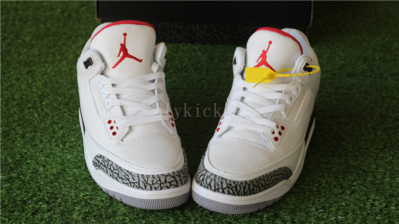 Authentic Air Jordan III 3s Retro 88s White Cement